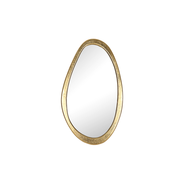 Miroir organique doré